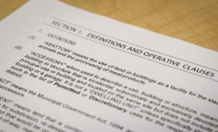 Planning Glossary